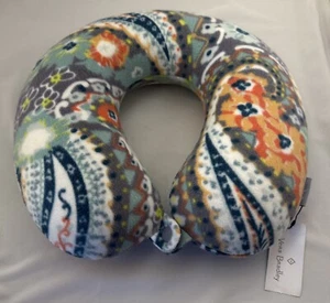 Almohada de viaje para cuello Vera Bradley NUEVA NUEVA CON ETIQUETAS cachemira cítrica - Imagen 1 de 7