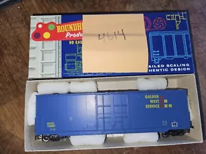 GOLDEN WEST SERVICE FREIGHT CAR, HO SCALE, ROUNDHOUSE - Picture 1 of 6