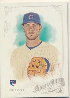 KRIS BRYANT 2015 TOPPS ALLEN & GINTER #85 RC ROOKIE CHICAGO CUBS MINT - Image 1 of 2