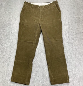 ORVIS Cordhose Herren 38x30 braun gerades Bein vorne flach weite Wale Baumwolle - Bild 1 von 12