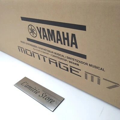 Yamaha Montage M7 76-key Pro music synthesizer Keyboard JAPAN NEW  Black M7 - Image 1 of 4