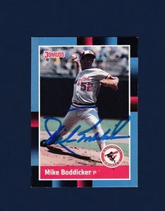 Mike Boddicker signed Baltimore Orioles 1988 Donruss baseball card - Picture 1 of 1