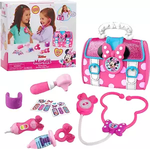 Minnie Mouse Disney Junior’S Minnie Bow-Care Doctor Bag Set Multi-Color Style... - Picture 1 of 12