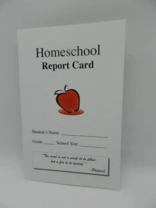 Homeschool Berichtskarten, 10er Pack, Verwendung mit Laden & Restaurant Belohnungen K5-5th GR - Bild 1 von 4