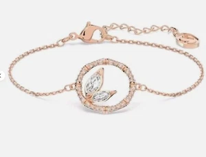 Swarovski Dellium Bamboo White Rose Gold Tone Plated 5645376 New Genuine🎁❤️ - Picture 1 of 8