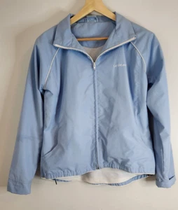 LA Gear Jacket Womens Size 40 Sports Windbreaker - Light Blue - Hicking Coat - Picture 1 of 16