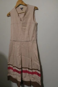 Jil Sander Navy Sleeveless Dress Size 38 JDY420B - Picture 1 of 12