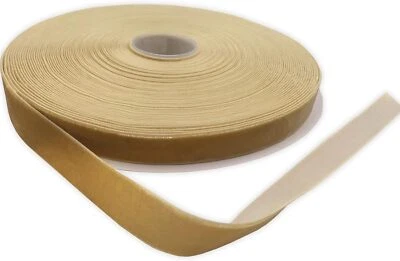 Vintage Gold Velvet Ribbon Single Faced5/8 Inch X 25Yards Spool - Image 1 of 2