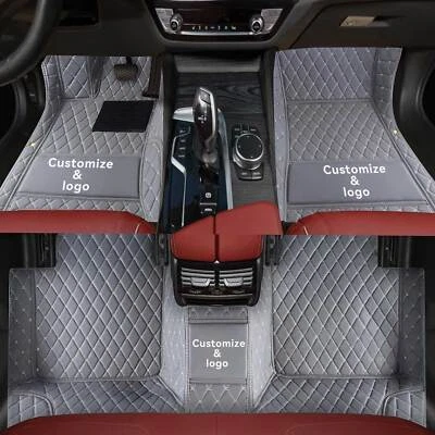 Fit For Chrysler Car Floor Mat Trunk Carpet Cargo Liner Waterproof PU Auto Rug Foto 1 de 4