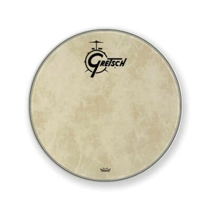 GRETSCH FIBERSKYN 22″ BASS DRUM LOGO HEAD GRDHFS22 - Picture 1 of 1