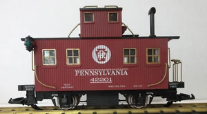 REA/ARISTO CRAFT 42201 PENNSYLVANIA R.R. BOBBER CABOOSE - Imagen 1 de 5
