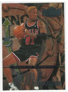 SkyBox Fleer Metal Universe 1997 Dennis Rodman Championship All-Millennium Team - Foto 1 di 1