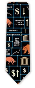 CORBATA DE SEDA STOCKBROKERS DE RALPH MARLIN 2867 - Imagen 1 de 1