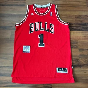 Derrick Rose Chicago Bulls Away NBA Adidas Swingman Jersey Mens Sz XL - Picture 1 of 10