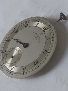 POCKET WATCH MOVEMENT - LANCO - REPAIR OR PARTS - MADE SWISS - Picture 1 of 3