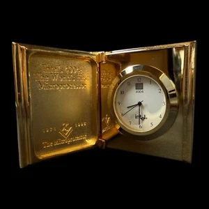 Intels 4004: The World's First Microprocessor 1996 Taschenuhr goldfarben RAR - Bild 1 von 17