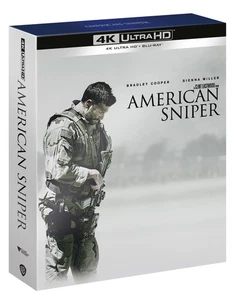 American Sniper Steelbook Blu-ray 4K Ultra HD (4K UHD Blu-ray) Clint Eastwood - Picture 1 of 2