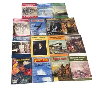 American History Illustrated Magazines (1973-1992) SET OF 15 - Imagen 1 de 15