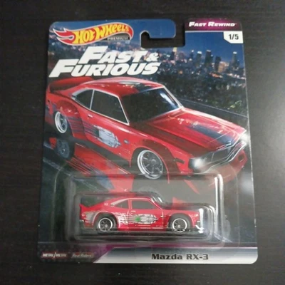 *NOVO* Hot Wheels Premium Fast & Furious Mazda RX-3 FAST REWIND - Selado - - Imagem 1 de 4