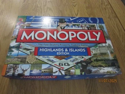 MONOPOLY BOARD GAME 2010 "HIGHLANDS AND ISLANDS EDITION" - Image 1 of 4