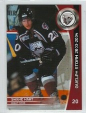 2003-04 Guelph Storm (OHL) Shane Hart