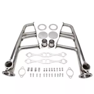 Exhaust Manifold Headers Small Block Chevy Lake Style SBC 265-400 V8MT00103#YING - Picture 1 of 6