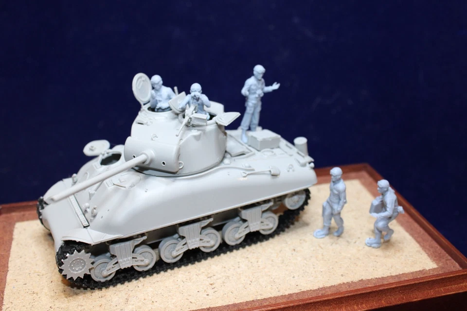 Peddinghaus3 D Stampa 1/87 87F039 US Serbatoio Equipaggio Beim Tankmen - Immagine 1 di 1