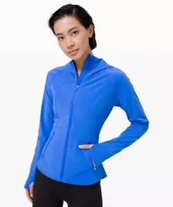Lululemon Mist Over Windbreaker Jacke Pipe Dream Blue Gr. 2 Neu ohne Etikett - Bild 1 von 7