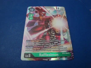 Digimon Rafflesimon BT5-056 SR Foil NM/M Battle of Omni - Picture 1 of 2