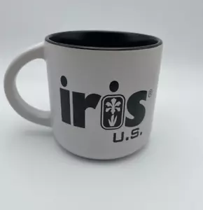 IRIS Ceramica US Inc Coffee Mug Anaheim California 12oz Italian Porcelain C92 - Picture 1 of 8