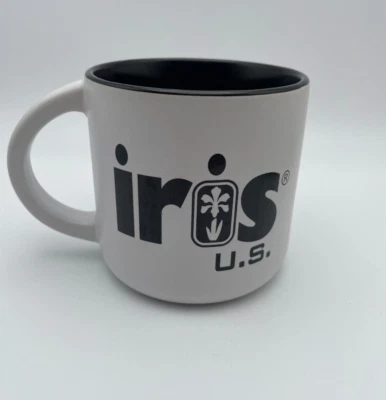 IRIS Ceramica US Inc Coffee Mug  Anaheim California 12oz Italian Porcelain C92 - Image 1 of 4