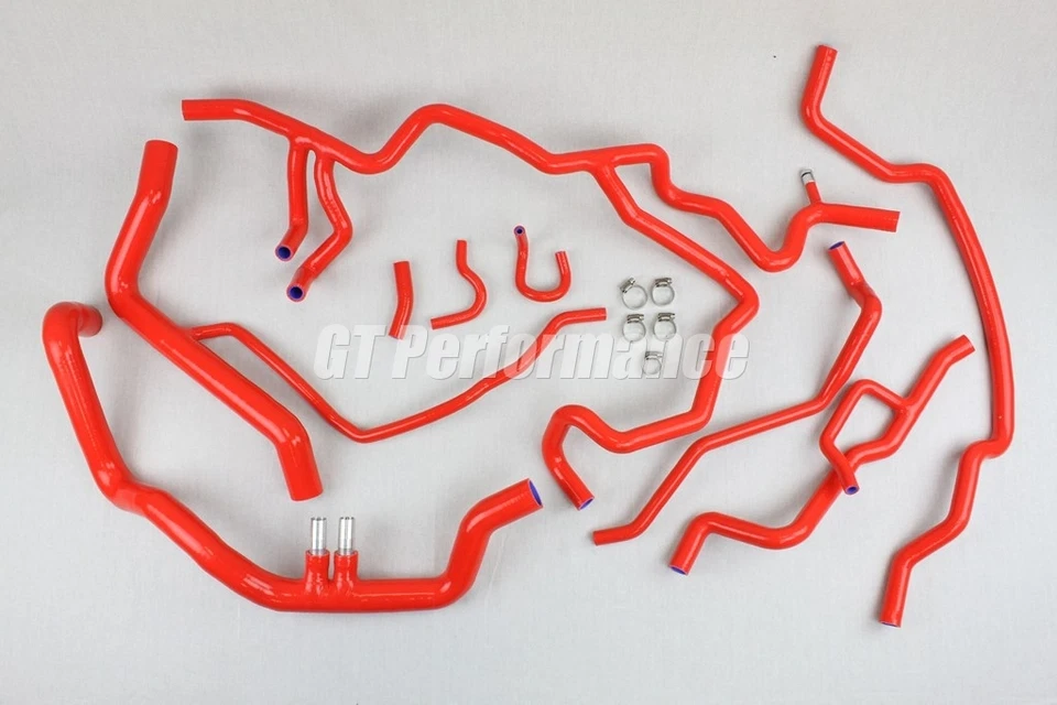 Kit durites EAU silicone Megane 3 III RS 250 265 275 Renault Sport durite Rouge - Bild 1 von 1