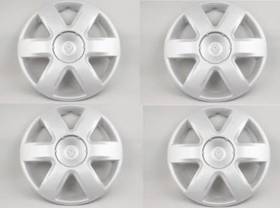 4x ENJOLIVEUR DE ROUE 15'' RENAULT KANGOO I 1997- ORIGINAL 403158900R