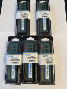 5 Brand New 2GB EDGE Memory 2 GB PC310600 DDR3 240P DIMM - Picture 1 of 3