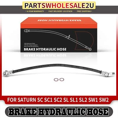 Manguera hidráulica de freno trasero izquierdo o derecho para Saturn SC 91-92 SC1 93-02 SC2 SL SL1 Foto 1 de 4