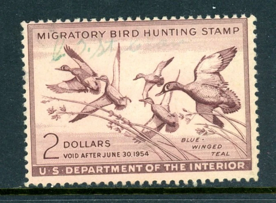 US Duck Scott # RW20 - Used - CV=$20.00 - Signed            (27-C194) - Image 1 of 1