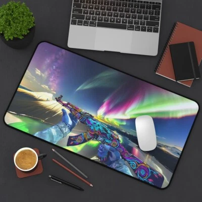 Gaming Mauspad, CSGO Mauspad, Schreibtischunterlage, AK-47 | Nightwish 30x56 cm - Bild 1 von 4