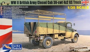35GM0072 Gecko Models WWII British Army Closed Cab 30-cwt 4x2 GS Truck 1:35 - Picture 1 of 3