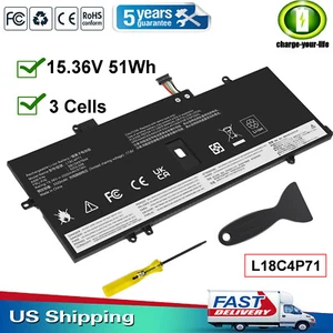 L18C4P71 L18L4P71 L18M4P72 Battery For Lenovo ThinkPad X1 Yoga 4th 5th Gen 51Wh - Picture 1 of 14