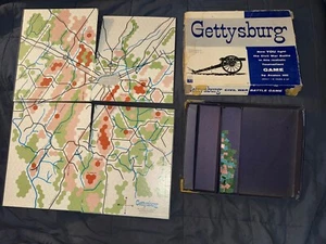 Vintage 1988 Gettysburg Civil War Battle Game Avalon Hill 1961 - Bild 1 von 3