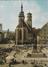 Alte Postkarte - Stuttgart - Schillerplatz Mit Stiftskirche