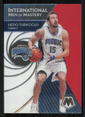 2019-20 Panini Mosaic International Men of Mastery #10 Hedo Turkoglu - Image 1 of 2