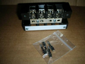 Marathon 1604SC 1604 SC 72457 4-Pole 600VAC/DC 75A Terminal Block Strip NOS! 1Pc - Picture 1 of 12