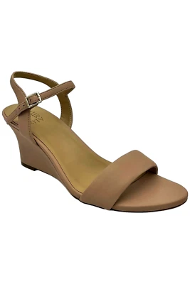 Sandalias de vestir Naturalizer para mujer Bristol-Wedge malva Foto 1 de 3