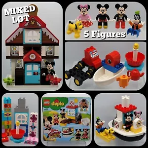 LEGO Duplo Mickeys Boat Set 10881 & Mickey's Chalet Vacation House 10889 Mix Lot - Picture 1 of 21