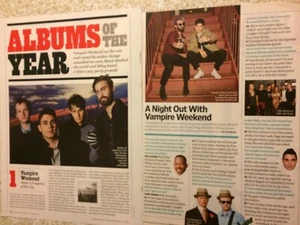 Vampire Weekend, Lot of TWO Full Page Clippings - Bild 1 von 1
