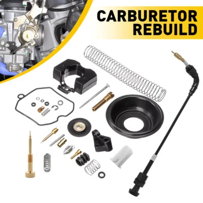 Kit de reconstrucción de carburador cable obturador para Harley-Davidson Sportster 883 1200 Carb Foto 1 de 4