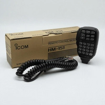 ICOM HM-151 Full Keypad Remote Control Microphone for Ham Radio New Japan - Image 1 of 4