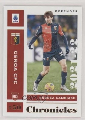 2021-22 Panini Chronicles Base Serie A Andrea Cambiaso #12 Rookie RC - Image 1 of 2