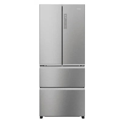 HAIER  HFR3718ENMM FRIGORIFERO 4 PORTE 402 LT NO FROST WIFI CLASSE E INOX - Immagine 1 di 4